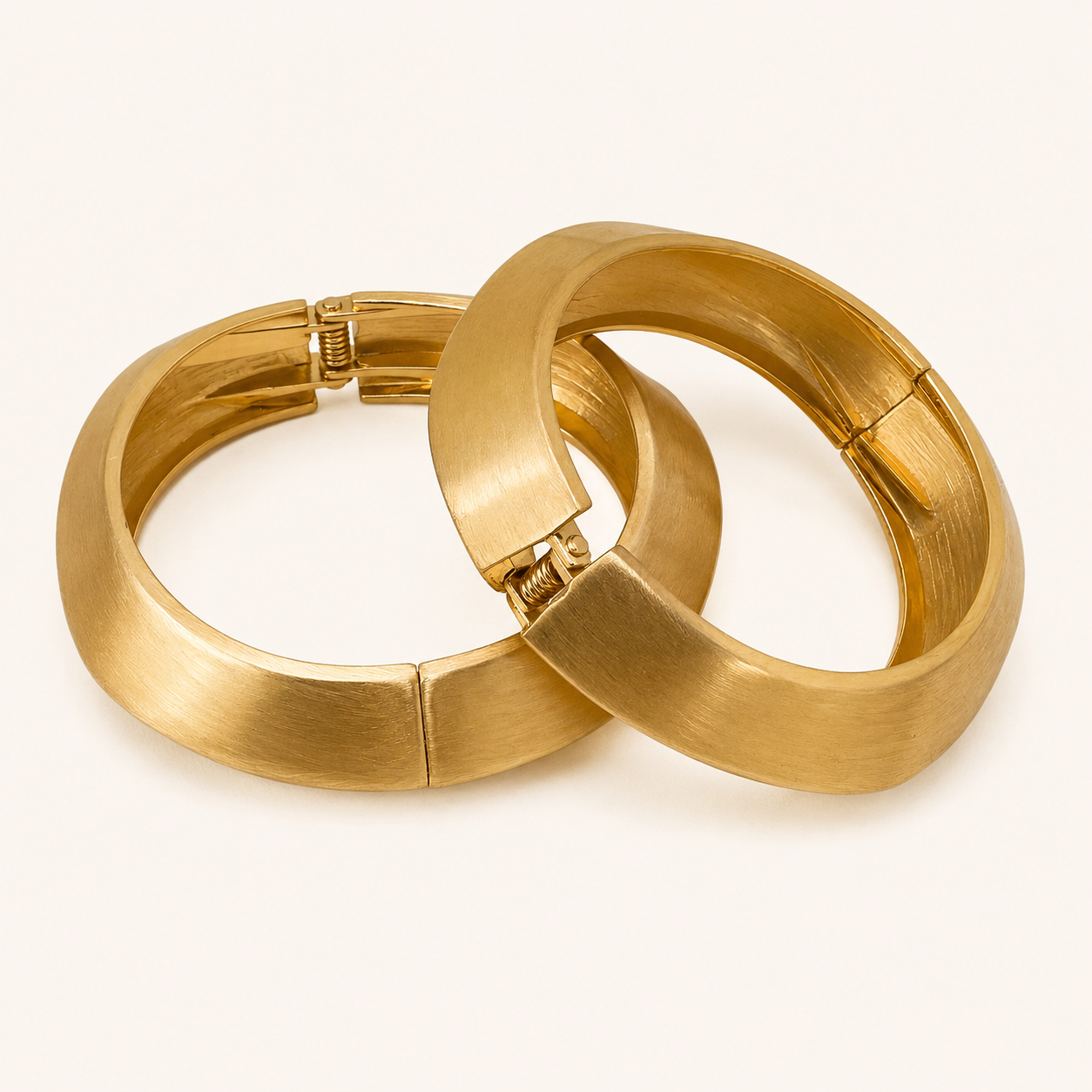 Bracelete Orgânico Dourado