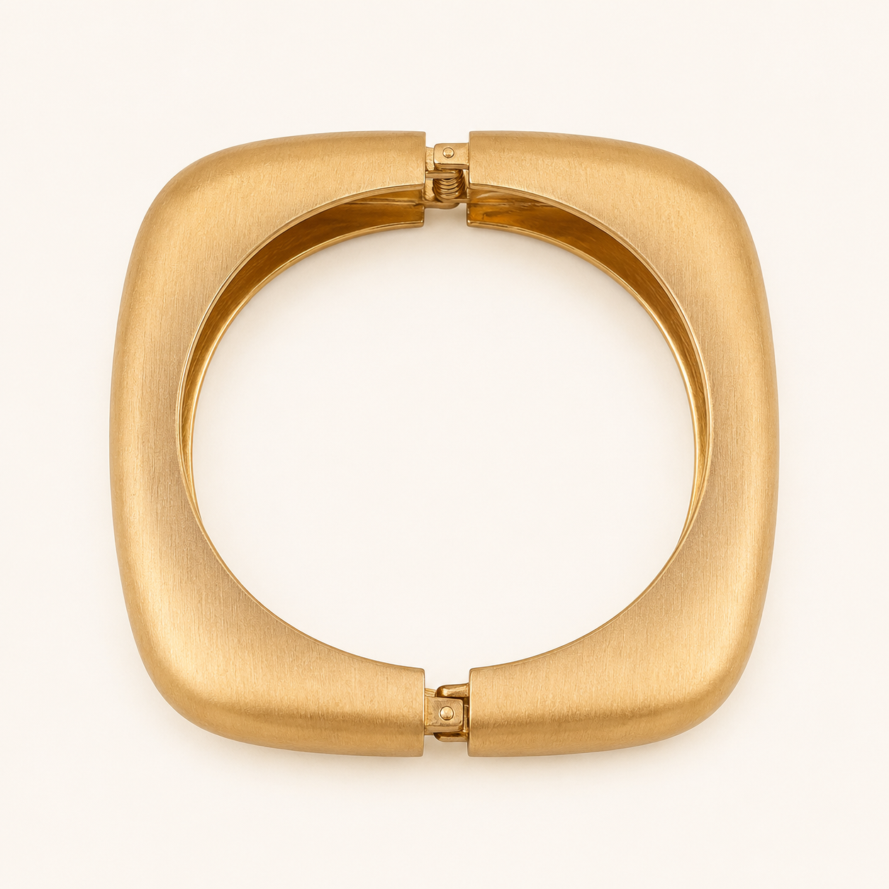 Bracelete Quadrado Dourado