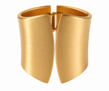 Bracelete Ouro Escovado