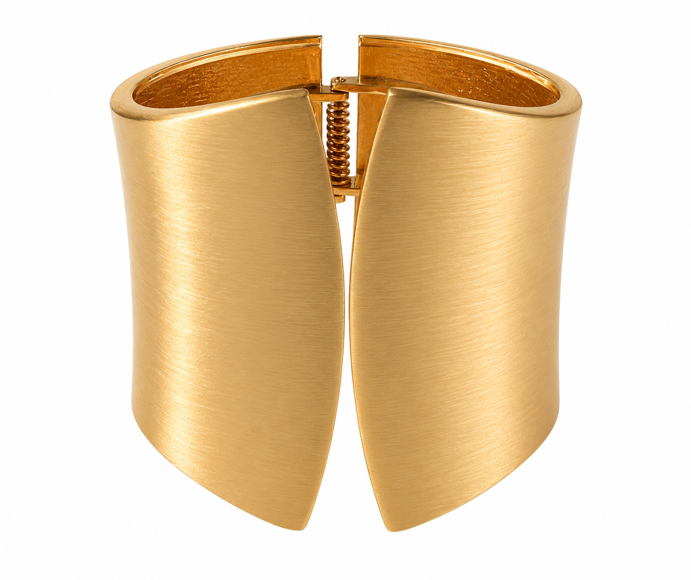 Bracelete Ouro Escovado