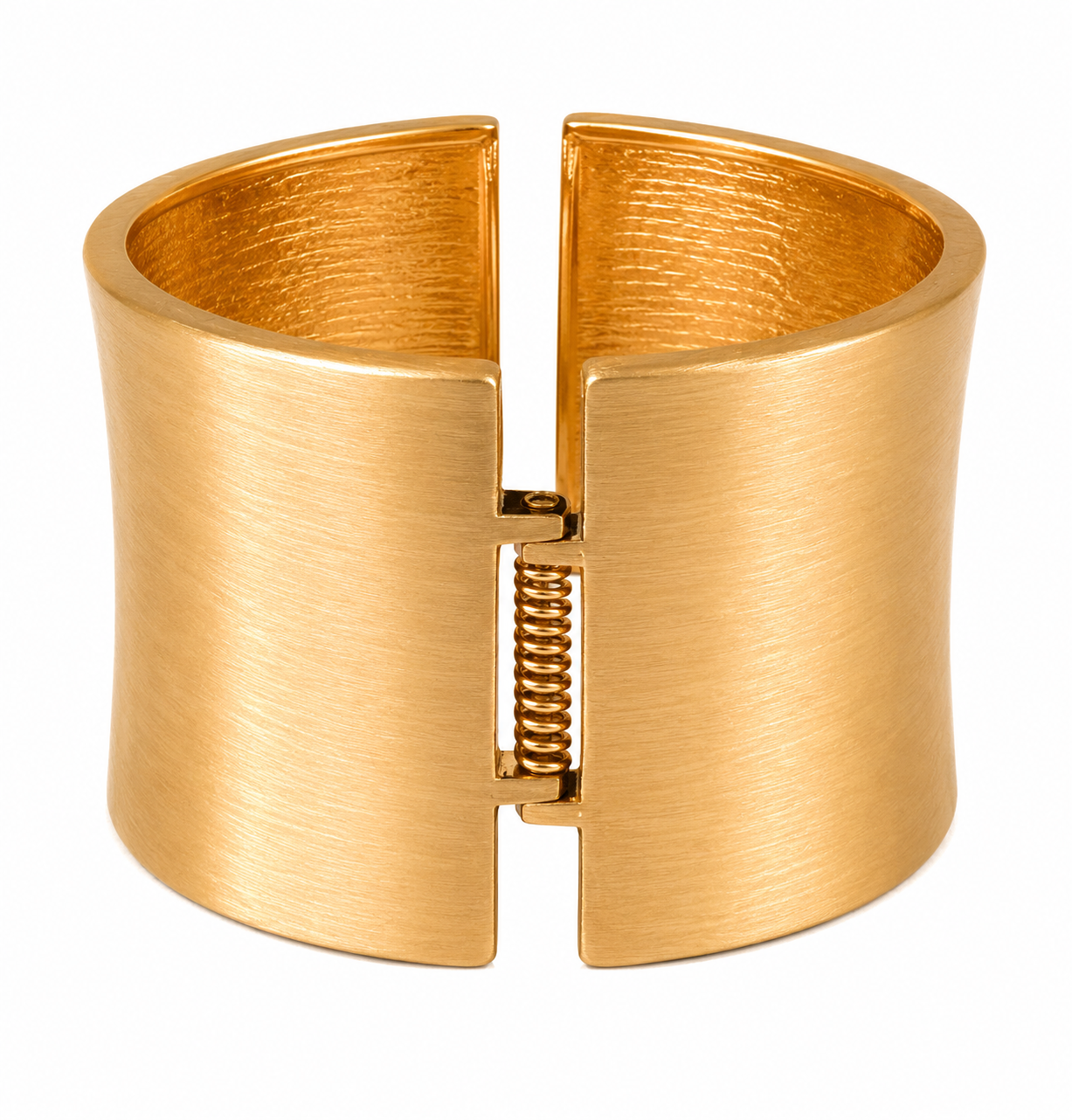 Bracelete Ouro Escovado