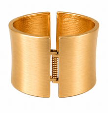Bracelete Ouro Escovado